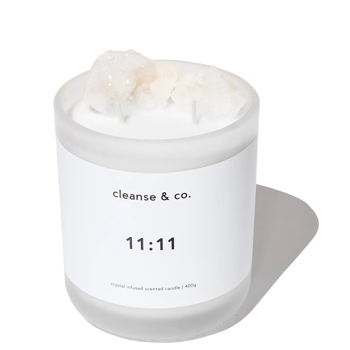 11:11 Intention Crystal Candle