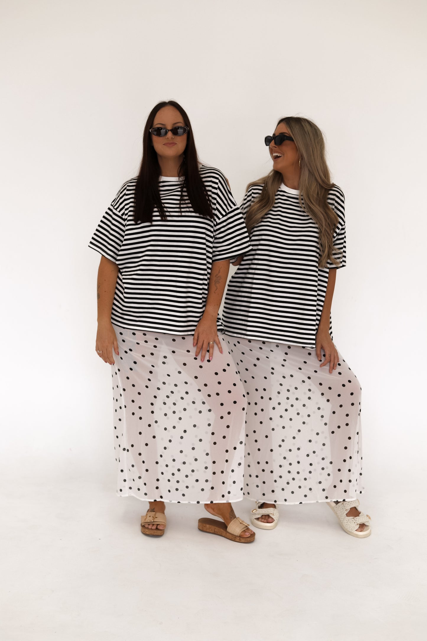 Post Skirt & Tshirt Set