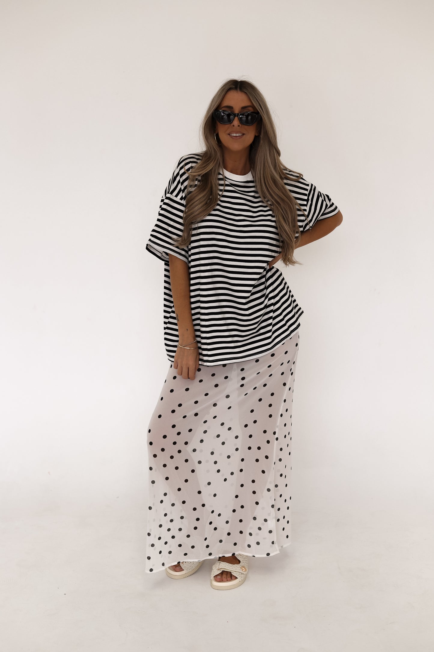 Post Skirt & Tshirt Set