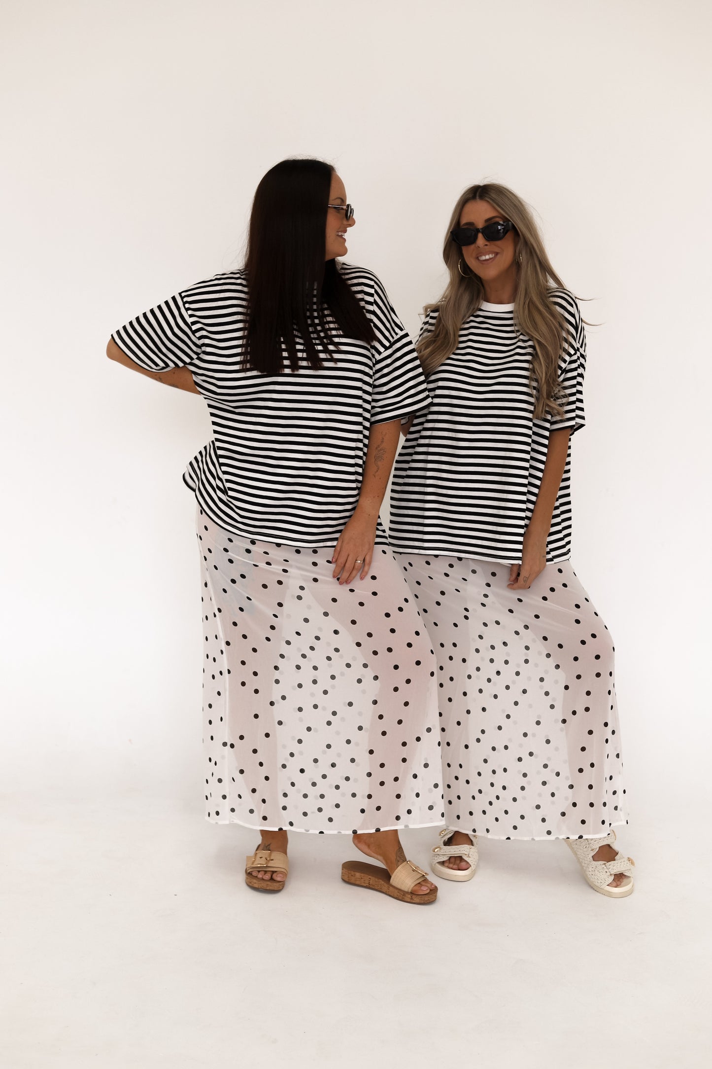 Post Skirt & Tshirt Set