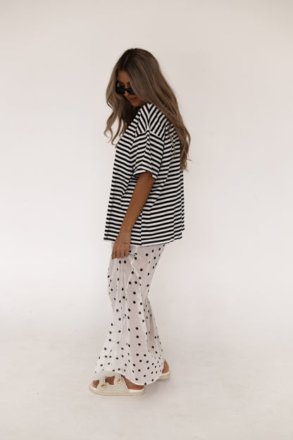 Post Skirt & Tshirt Set