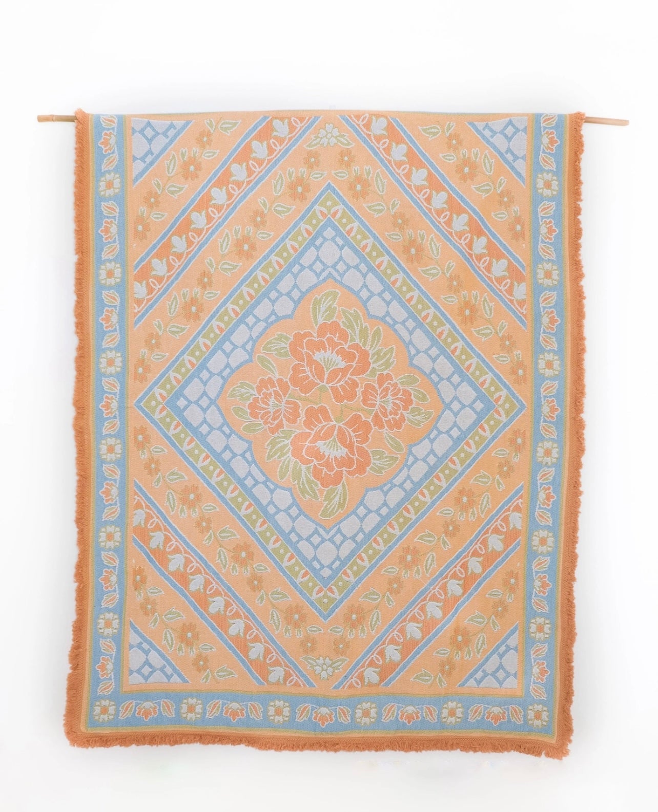 Saskia Woven Throw Rug